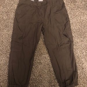Loft Cargo Pant size 14 mushroom brown, like new